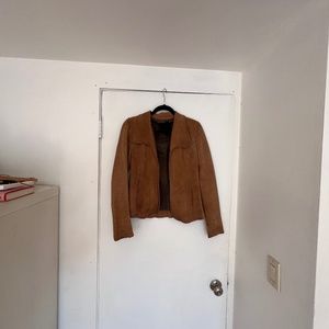 Diesel Black Gold Suede Jacket